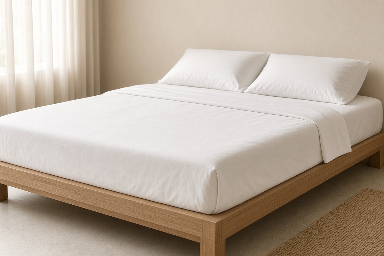 Organic Percale Sheet Set, Queen