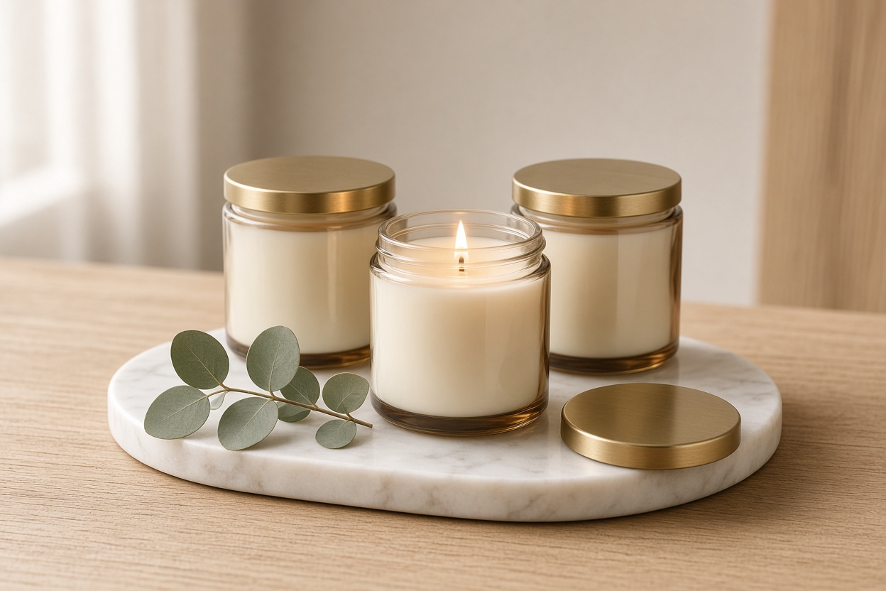 Scented Soy Candle Trio